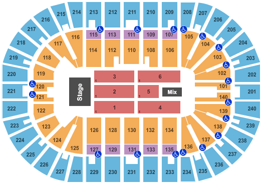 Heritage Bank Center Katt Williams Seating Chart